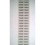 Grelha para Piscina 10 Centímetros (metro linear) - Ralo de Plástico - Imagem 2