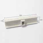 Grelha para Piscina 10 Centímetros (metro linear) - Ralo de Plástico