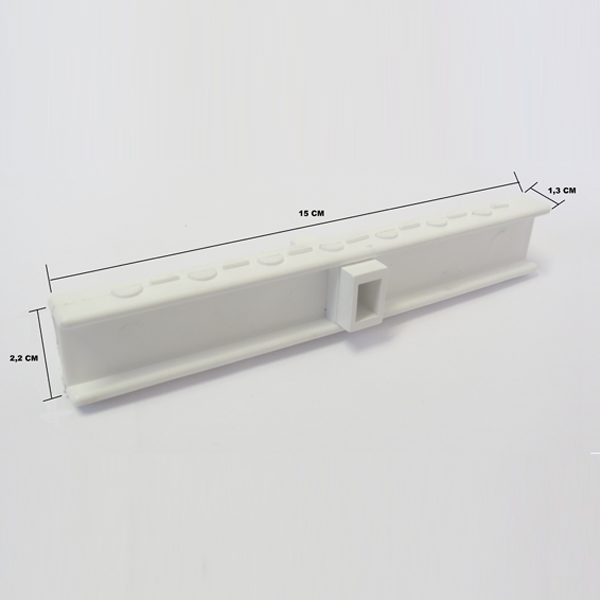 Grelha para Piscina 15 Centímetros (metro linear) – Ralo de Plástico
